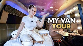 MY VAN TOUR! *WHAT'S INSIDE MY VAN* | IVANA ALAWI