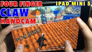 FOUR FINGER CLAW HANDCAM in POCHINKI | PUBG MOBILE - IPAD MINI 5