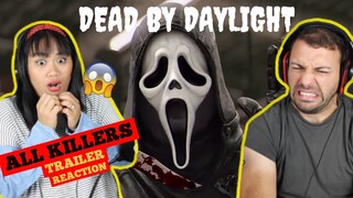 DEAD BY DAYLIGHT ALL KILLERS TRAILER REACTION | We are ready for Halloween! 🎃