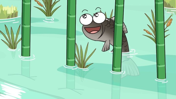 Have you ever seen a fishing method that uses neither fish fry nor bait?