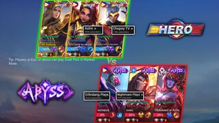 HERO SKIN VS ABYSS SKIN!! BATTLE FOR THE POWER! ( WHO WILL WIN ? )