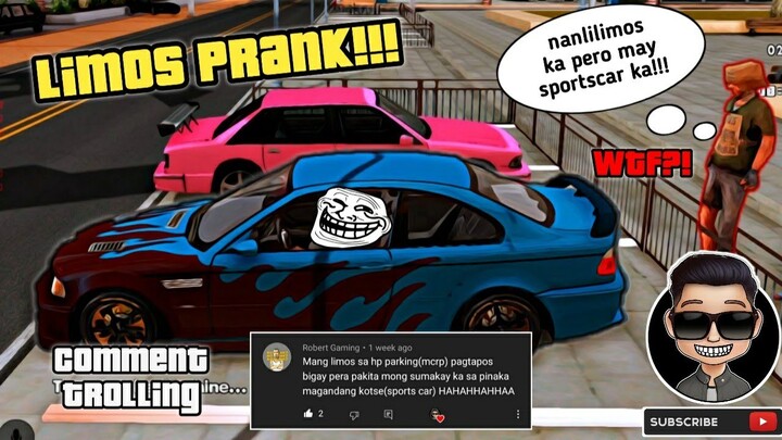 Taong Grasa w/ Sports Car PRANK!!! (GTA SAMP Roleplay)