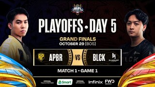 MPL PH S12 - GRAND FINALS - APBR vs BLCK  - GAME 1