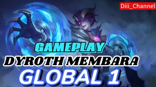 GAMEPLAY||DYROTH(SEKALI LOMPAT MUSUH RATA)|MLBB