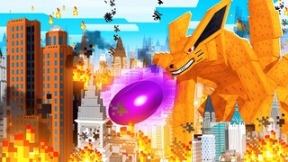 A KURAMA ESTÁ NO MUNDO ERRADO!! -  MINECRAFT