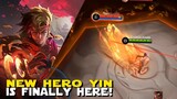 NEW FIGHTER HERO YIN AND LIEH THE NEW GOD OF 1V1 | DOMAIN EXPANSION AND MORE SKILLS | MOBILE LEGENDS