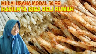 SULIT DI PERCAYA!! BUKA USAHA DG MODAL 50 RIBU HASILNYA BISA BELI RUMAH | USAHA RUMAHAN