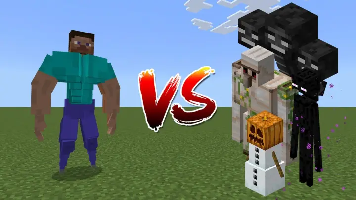 Mutant Steve vs Minecraft