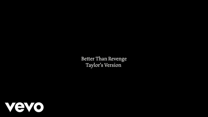 Taylor Swift - Better Than Revenge (Taylor's Version) (Lyric Video)