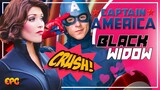 Disneyland Captain America / Black Widow Crush? Valentines Day Week Clip!