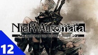 Nier Automata Game of the YoRHa Edition Walkthrough Gameplay Part 12 - Ending D & True Ending E