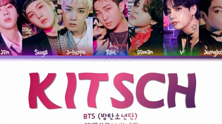 【AI COVER】BTS Cover of “Kitsch” (Original by IVE)