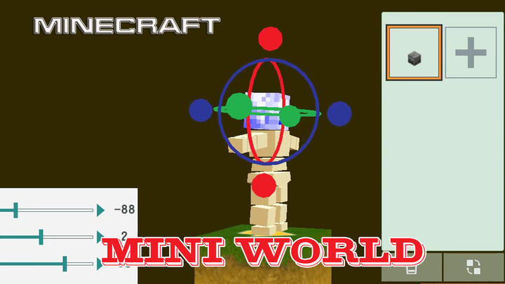【Gaming】Someone recreated Minecraft on Mini World