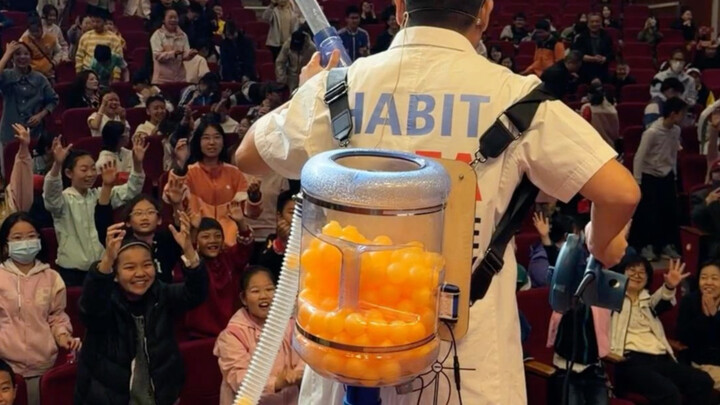 ครูวิทยาศาสตร์ใช้หลักการของเบอร์นูลี ทำให้ลูกปิงปองกลายเป็น “กระสุนไข่” ยิงต่อเนื่องได้สำเร็จ #สาระค