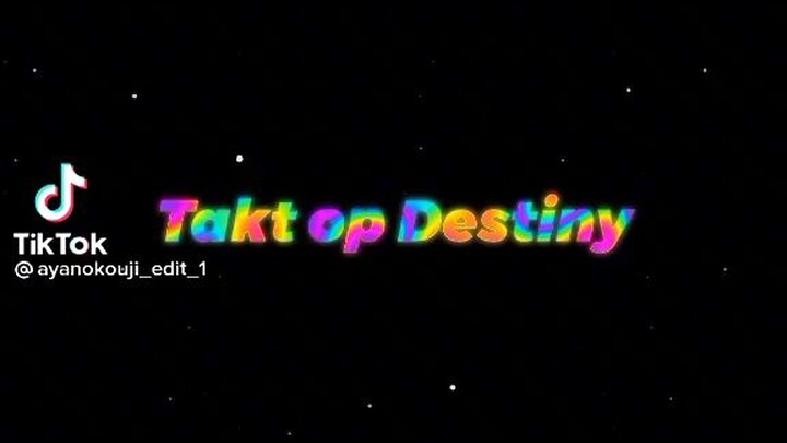 อนิเมะที่ดีที่สุดในฤดูใบไม้ร่วง|takt op. Destiny