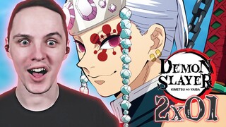 Tengen Uzui | Demon Slayer Season 2 Episode 1 REACTION/REVIEW