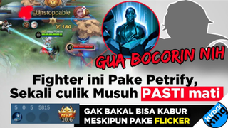 Jangan Sampe Publik Tau, Fighter ini Pake Petrify, sekali culik Musuh PASTI ILANG