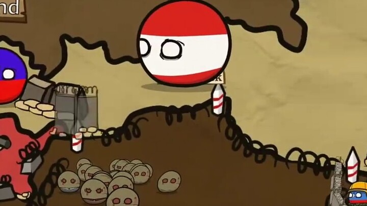 Zombie Polandball: Hundreds of thousands of zombies are heading towards Austria and Slovenia