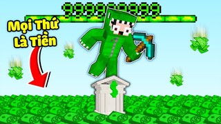 MINECRAFT BEDWARS, NHƯNG MỌI THỨ LÀ TIỀN VÔ HẠN TRAO ĐỔI VŨ KHÍ SIÊU MẠNH TROLL NOOB TEAM