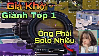 Trà Trộn Gặp Phải Gái Xinh Khuyên Nên Đi Solo Để Tay To =)) | Bong Bong TV [PUBG Mobile]