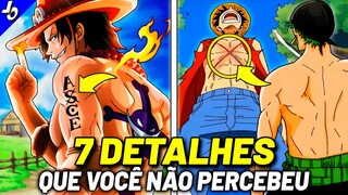 7 DETALHES QUE VOCÊ NÃO PERCEBEU EM ONE PIECE (Erros, Easter Egg & Referências)