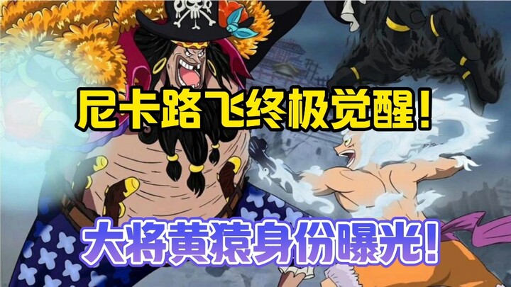 Nika Luffy's ultimate awakening! Admiral Kizaru's identity revealed!