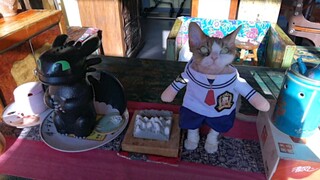 It's so tough for little kittens caught working these days!