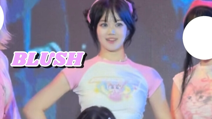Riasannya sangat realistis dan blush on manis di road show langsung jadi sorotan｜Kwon Nayeon