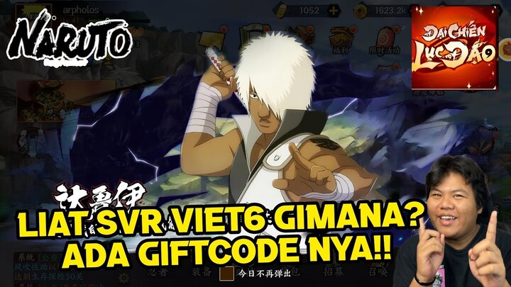 AKU MENCOBA GAME NARUTO WIND LEGENDS TAPI YANG BUATAN VIE6 YG BANYAK GIFTFCODENYA