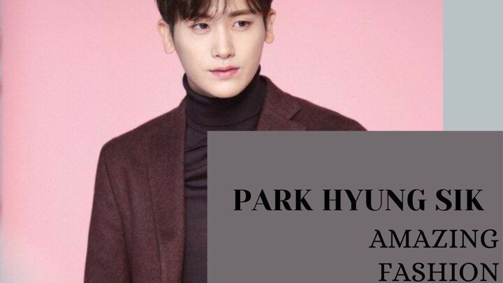 Korean Actor Park Hyung-Sik Amazing Fashion Style