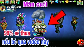 Màn cuối Trận đối đầu không hề nhẹ Steam Ages pvz2 Shuttle #Plantsgamer#pvz2#Shuttle