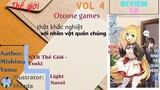 Review LN #24: Thế giới otome game thật khắc nghiệt với nhân vật quần chúng vol 4 - NXB Tsuki LN