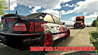 BMW M3 LIVERY CAR DESIGN || Car Parking Multiplayer