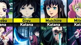 All Weapons of Demon Slayer Characters