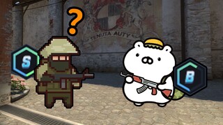 【CSGO】当B分段选手误闯顶分局…