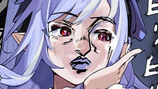 挑战！用JOJO画风来画薇薇安！？（自信