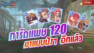 Ragnarok X - พาส่องการ์ทแพช 120 การ์ดปังๆมาอีกแล้ว !