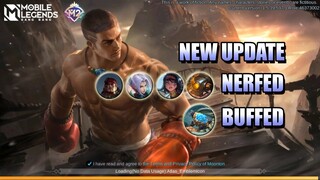 NEW UPDATE - FRAGMENT SHOP, LING NERF AND TURTLE BUFF - MOBILE LEGENDS PATCH 1.5.46