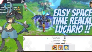 EASY HELD LEGEND SPACE TIME REALM, LUCARIO FLOOR 28 - POKEMON WORLD