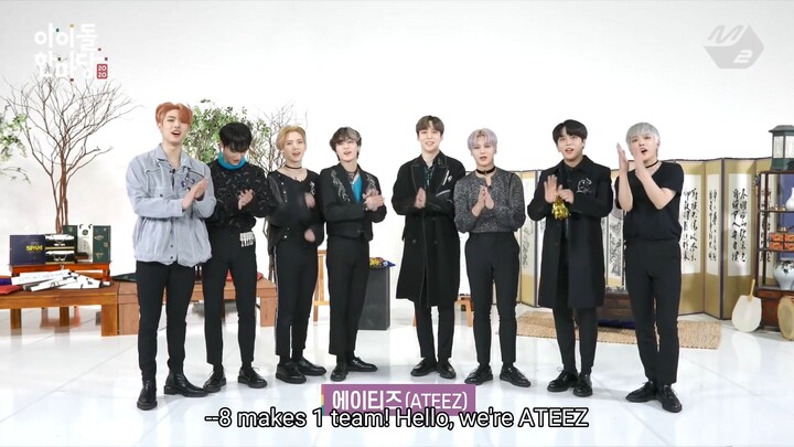 [English] [ENG SUB] ATEEZ New Year's Hacky Sack Competition Part 1