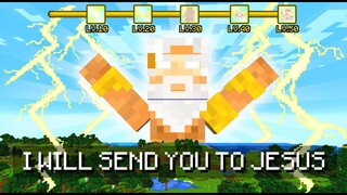 Minecraft Nhưng Mình có Sức mạnh của CHÚA TRỜI