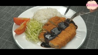 Cơm thịt cốt lết chiên xù Tonkatsu 2 #amthuc