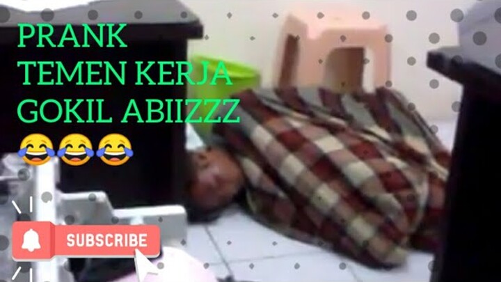 Video Lucu bikin ngakak || Prank temen lagi tidur