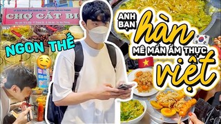 Cùng Kem và anh bạn Hàn phá đảo ẩm thực Việt tại chợ Cát Bi 🤤🥟🍤 | Hải Phòng Foodtour #3