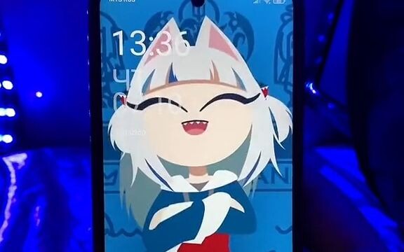 Gula’s lock screen is so cute!
