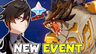 LEGEND OF THE VAGABOND SWORD EVENT! FREE PRIMOGEMS (x420) 💎 Genshin Impact