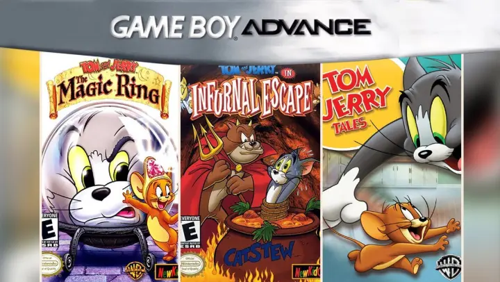 Tom & Jerry Games for GBA