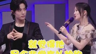 #肖战魅力有大多？#张韶涵看了都忍不住想当妈粉。#张韶涵叫肖战孩子