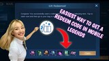 How to find redeem codes easily in Mobile Legends | Where to find redeem code easiest way