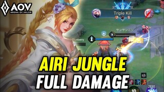 AOV : AIRI GAMEPLAY | FULL DAMAGE - ARENA OF VALOR LIÊNQUÂNMOBILE ROV